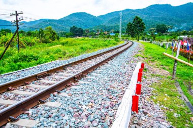 Tayland, Lamphun 'da demiryolu..