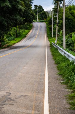 Dağdaki yol, Tayland.