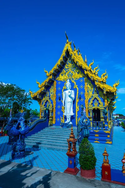 泰国荣孝十寺美丽的泰式教堂 — 图库照片
