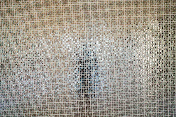 Красивая Мозаика Стены Керамические Стены Фона Таиланд — стоковое фото