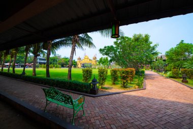 Uttaradit 'teki Mueang Laplae Müzesi' nin manzarası.