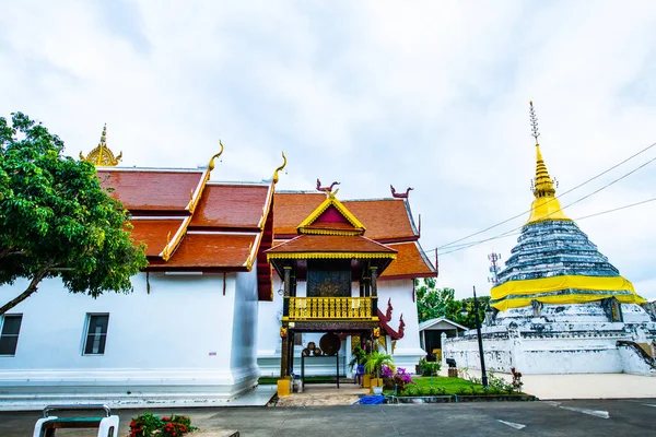 Old Church Wat Laung Temple Thailand — Fotografia de Stock