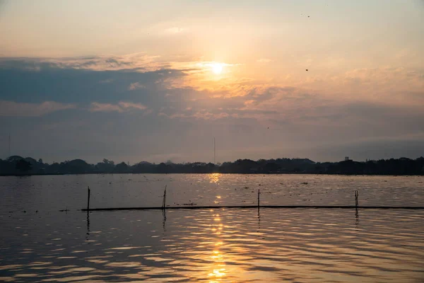 Kwan Phayao lake in the winter, Thailand.