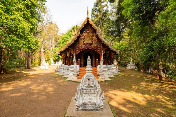 Thai Style Church Wat Luang Khun Win Chiangmai Province — Photo