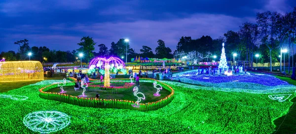 Chiang Mai Thailand December 2022 Panorama View Flower Garden Beautiful — Stockfoto