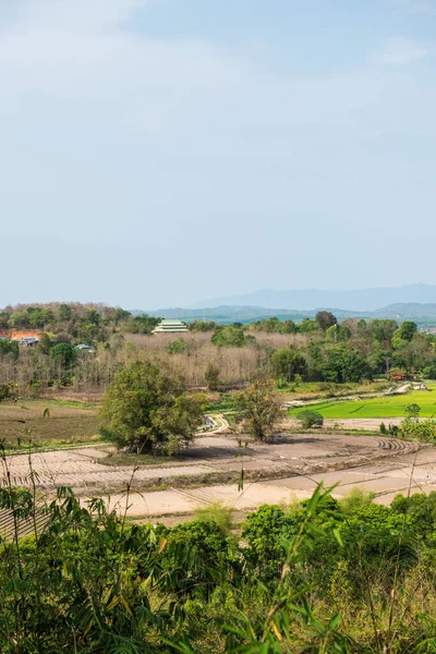 Chiang Rai, Tayland 'daki Mae Khachan manzarası.