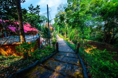 Wiang Kalong antik şehri, Tayland manzarası.