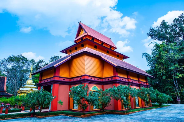 Красивое Здание Городе Культуры Wiangkalong Таиланд — стоковое фото