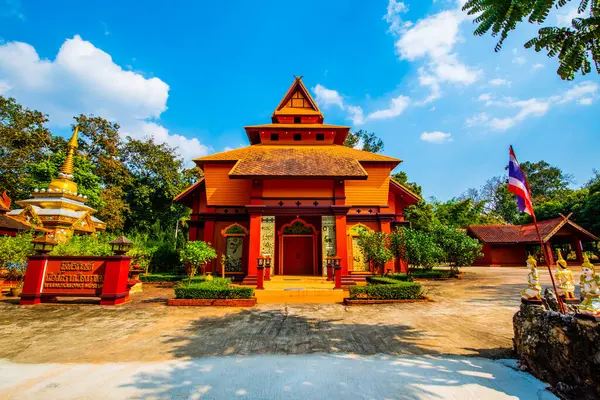 Mooi Gebouw Wiangkalong Cultuurstad Thailand — Stockfoto