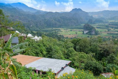 Mountain View at Phu Langka Viewpoint, Thailand.