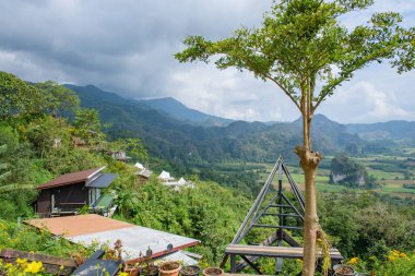 Mountain View at Phu Langka Viewpoint, Thailand.