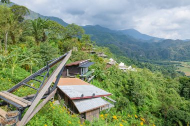 Mountain View at Phu Langka Viewpoint, Thailand.