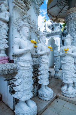 San Pa Yang Luang Tapınağı, Tayland 'da güzel bir kalıp sanatı..