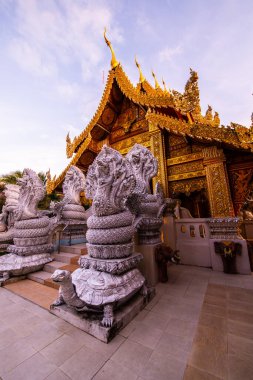 San Pa Yang Luang tapınağındaki Lanna tarzı kilise, Tayland.