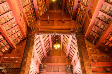 CHIANG MAI, THAILAND - March 21, 2021 : Beautiful Old Church in Wat Hang Dong, Chiangmai Province.