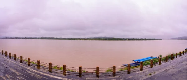 Panorama View Mekong River Chiang Saen District Chiang Rai Province — Stockfoto
