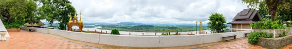 チェンライ 2020年7月18日 ワット プラタのパノラマ パナオビューポイント チェンライ省 — ストック写真