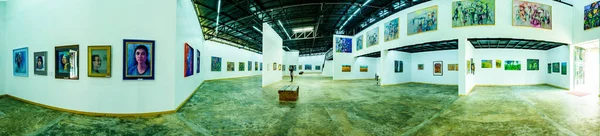 Nan Thailand November 2020 Panorama View Nan Riverside Art Gallery — Fotografia de Stock