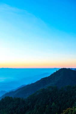 Mon Sone bakış açısıyla gün doğumu, Tayland.