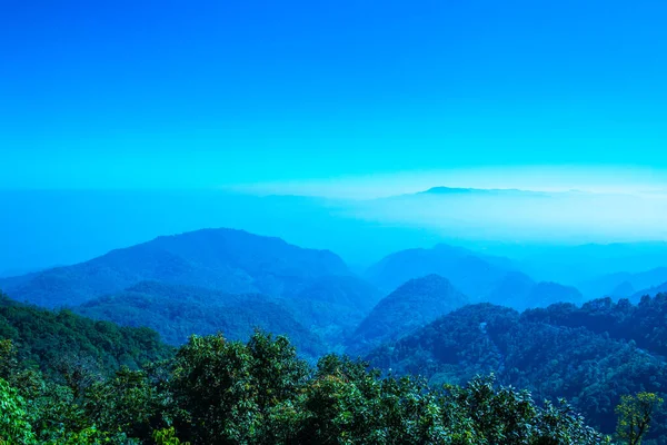 Vistas Montaña Provincia Chiangmai Tailandia —  Fotos de Stock