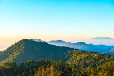Mon Sone bakış açısıyla gün doğumu, Tayland.