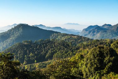 Mon Sone bakış açısıyla gün doğumu, Tayland.