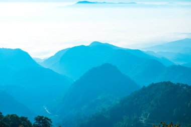 Mon Sone bakış açısıyla gün doğumu, Tayland.