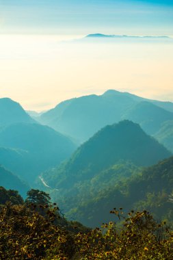 Mon Sone bakış açısıyla gün doğumu, Tayland.
