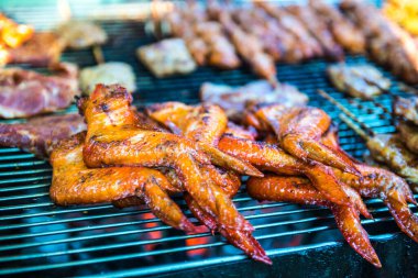 Tayland usulü ızgara tavuk, Tayland.