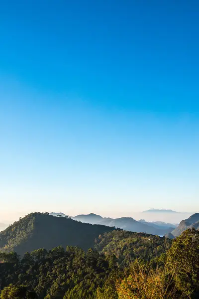 stock image Sunrise at Mon Sone view point, Thailand.