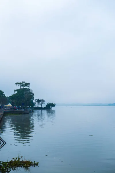 Lago Kwan Phayao Temporada Invierno Tailandia — Foto de Stock