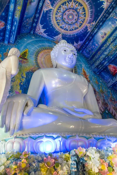 Beautiful Buddha Statue Rong Sua Ten Temple Thailand — Stock Photo, Image