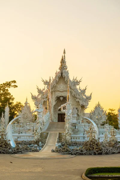 Templo Rong Khun Provincia Chiang Rai Tailandia — Foto de Stock