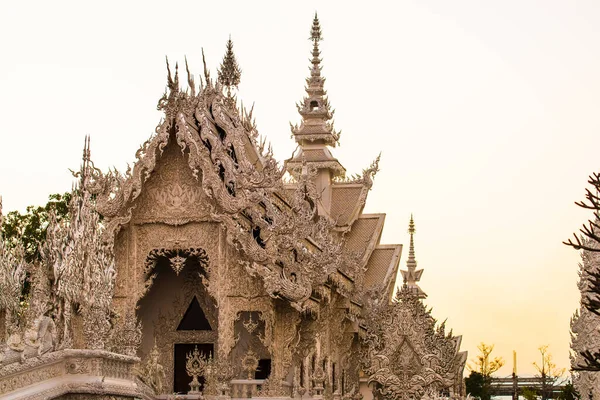 Temple Rong Khun Dans Province Chiang Rai Thaïlande — Photo
