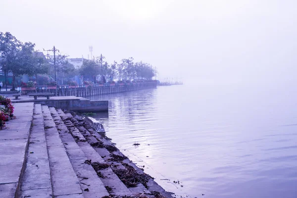 Lago Kwan Phayao Temporada Invierno Tailandia — Foto de Stock