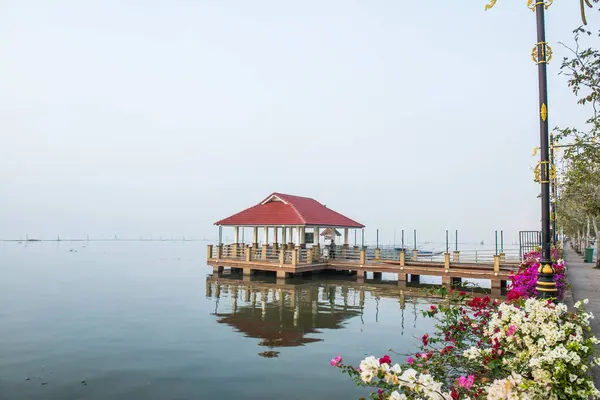 Casa Descanso Lago Tailandia — Foto de Stock