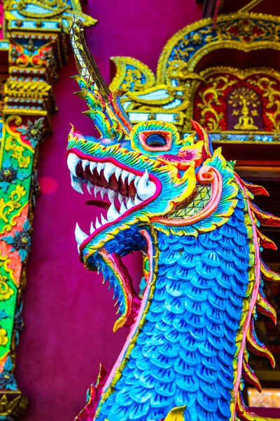Himmapan Animal Estatua Prayodkhunpol Wiang Kalong Templo Tailandia — Foto de Stock