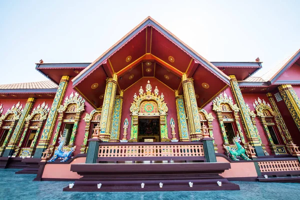 Prachtige Thaise Kerk Prayodkhunpol Wiang Kalong Tempel Thailand — Stockfoto