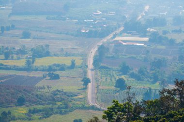 Phu Langka Ulusal Parkı, Tayland Güzel Dağ Manzarası.