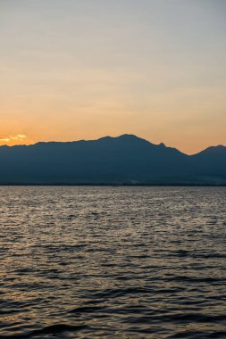 Kwan Phayao, Tayland 'da gün batımı.