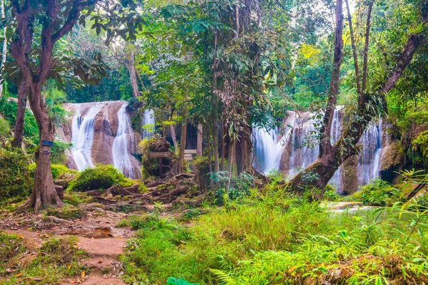 Sawan Waterfall Doi Phu Nang National Park Thailand — Stok fotoğraf