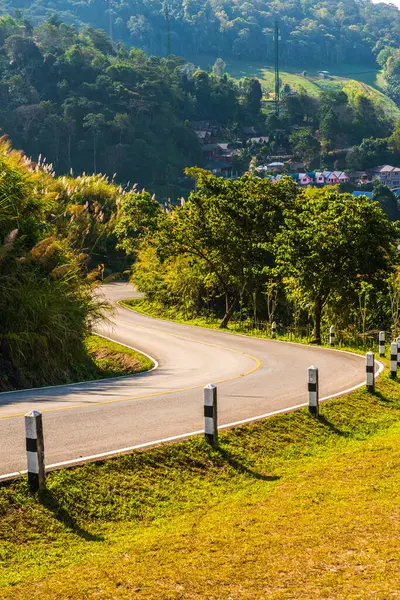 Road Mountain Thaiföld — Stock Fotó