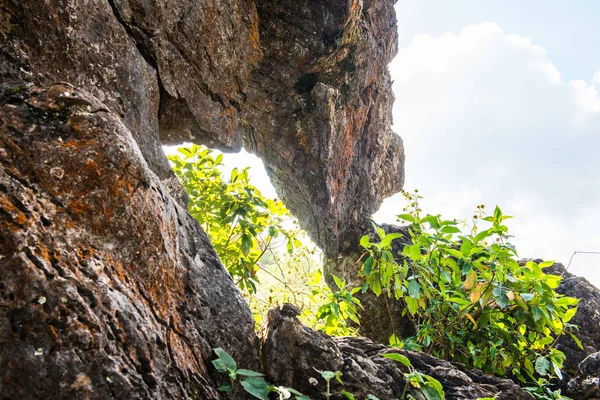 stock image View Point at Doi Pha Tang in Chiangrai Province, Thailand.