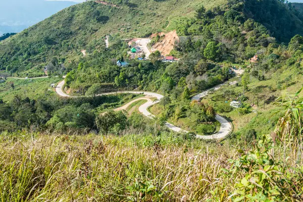 Mountain View Doi Pha Tang Chiangrai Tartomány Thaiföld — Stock Fotó