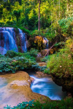 Than Sawan Waterfall in Doi Phu Nang National Park, Thailand.