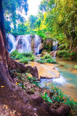 Than Sawan Waterfall in Doi Phu Nang National Park, Thailand.