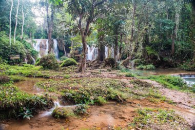 Than Sawan Waterfall in Doi Phu Nang National Park, Thailand.