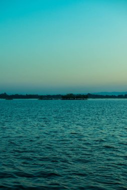 Kwan Phayao, Tayland 'da gün batımı.