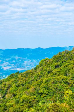 Tayland dağının doğal manzarası.