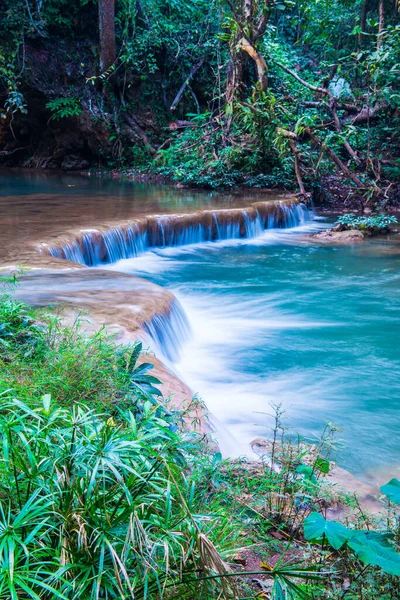 Sawan Waterfall Doi Phu Nang National Park Thailand — Stock Photo, Image